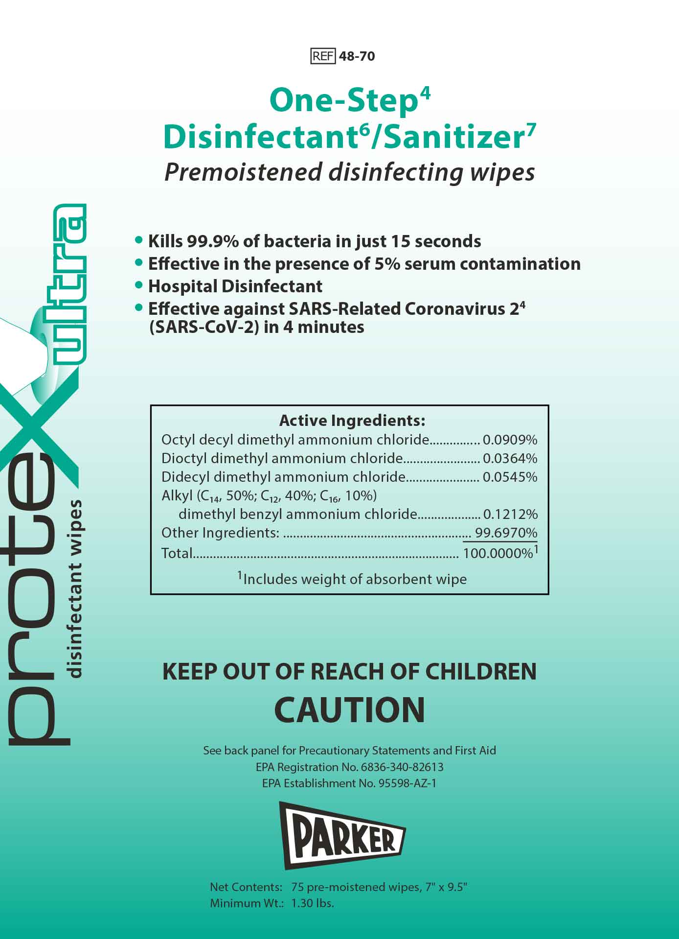 Protex® Ultra Disinfectant Wipes
