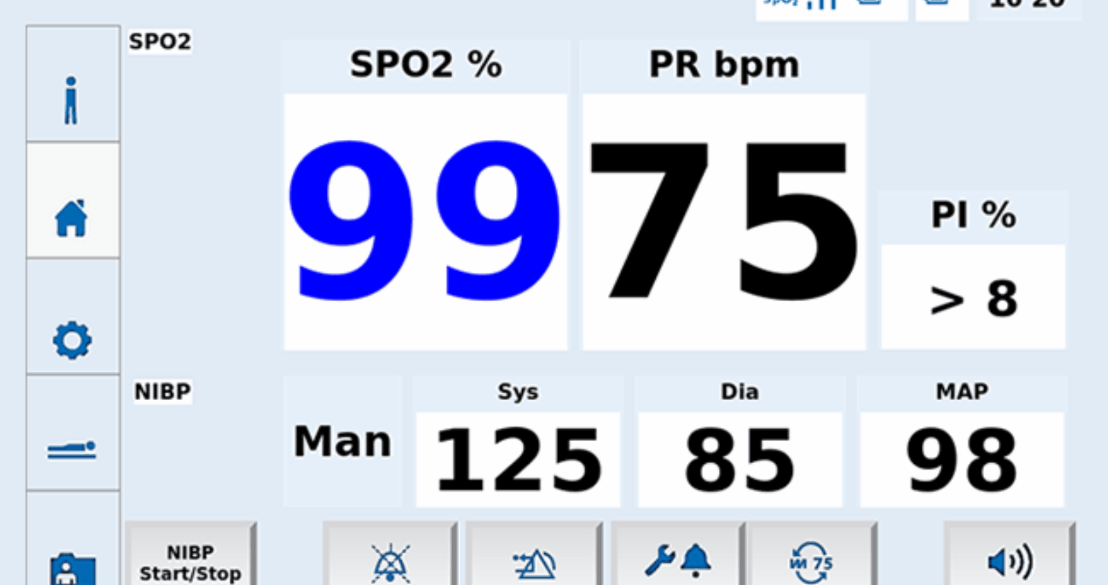 MRI Patient Monitor - Tesla DUO SpO2 & NIBP
