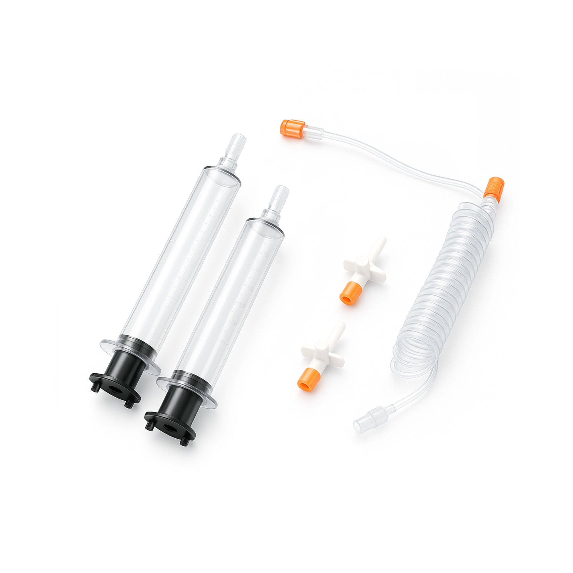 Contrast Media Injector Syringe Kits for Medrad Spectris Systems – FDA-Approved, Sterile, MR Safe, Pack of 50