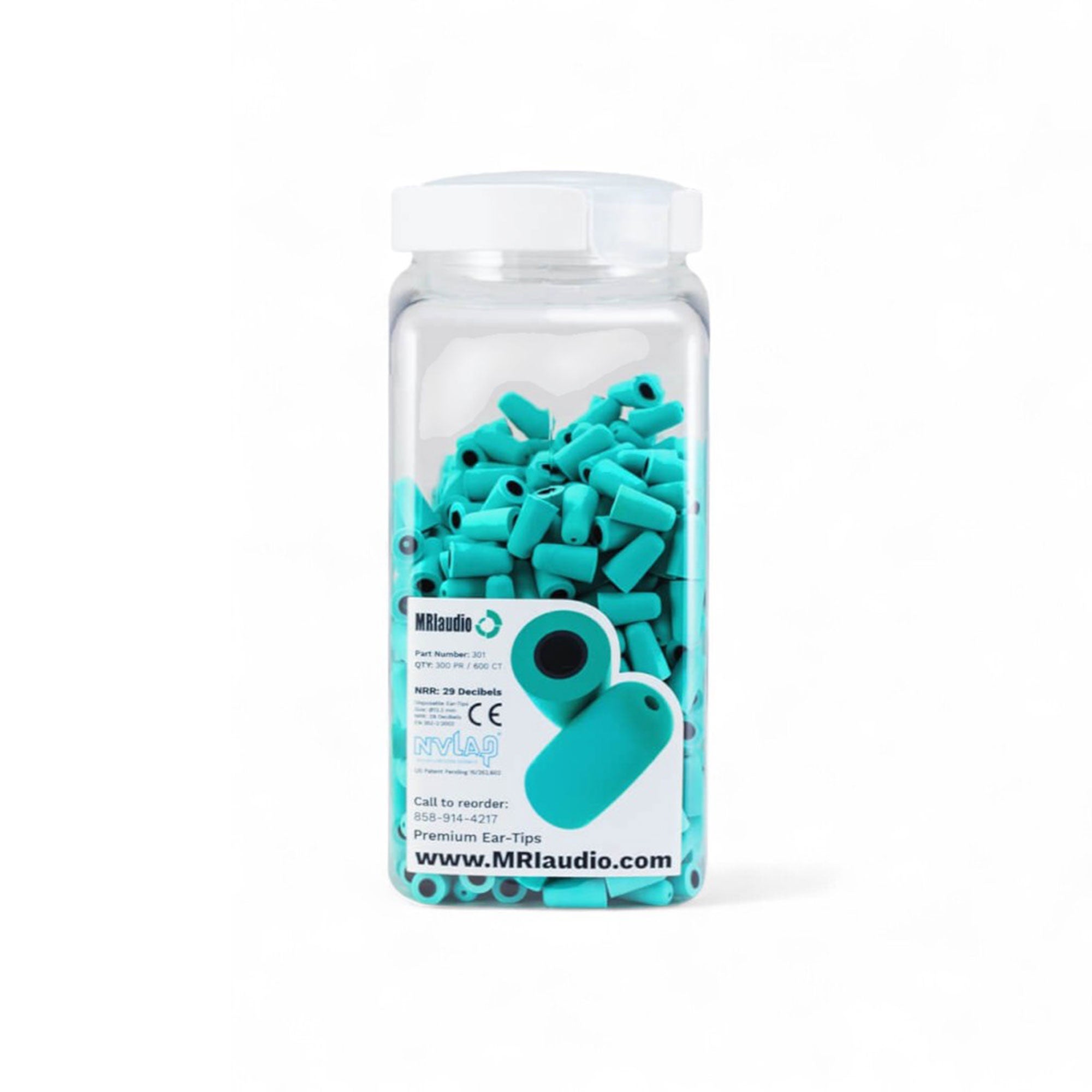 Disposable MRI Ear Tips for MRIaudio Headphones – Hygienic, Comfortable, Noise-Reducing, Single-Use Earplugs for Hospitals and Imaging Centers