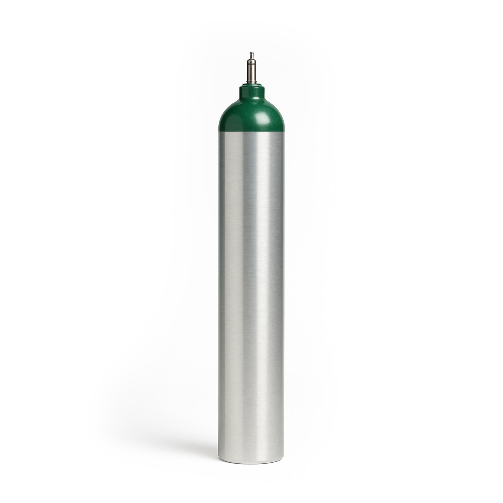 Lightweight Aluminum Oxygen E Cylinder for Medical and Emergency Use - 680L Capacity, Portable Design, Made with Durable Aluminum 6061 T6