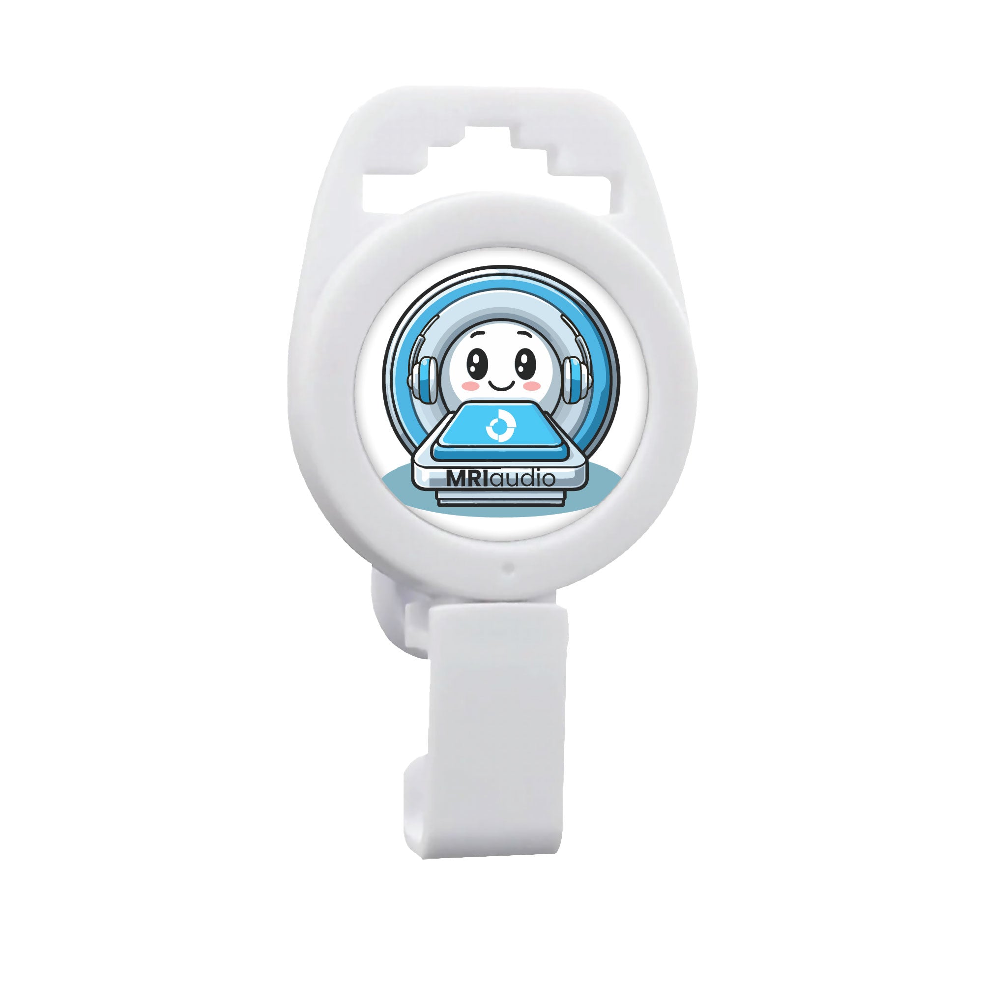 Non-Magnetic Extendable Badge Clips – MRI Safe, MR Conditional, Durable, Latex-Free, No-Twist Design for Healthcare Professionals and MRI Technicians