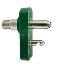 Oxygen Back Port Flowmeter 0-15 LPM, 50 PSI Auxiliary Port
