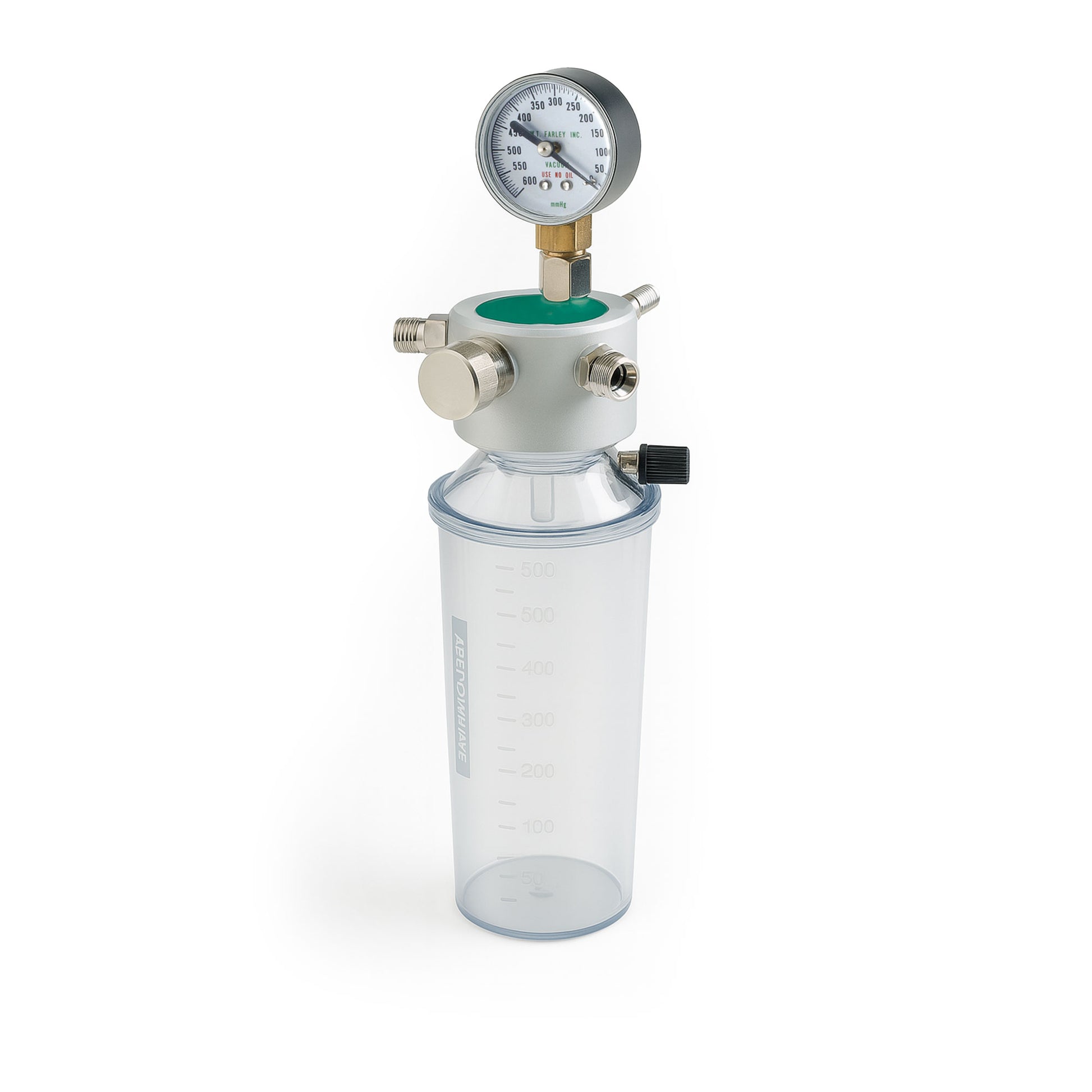 MRI Conditional DU-O-VAC PLUS Adult Wall Suction Unit with 8 Replacement Canisters, compact and lightweight design, powerful 0-350 mmHg suction, durable canister, and safe for MRI environments.
