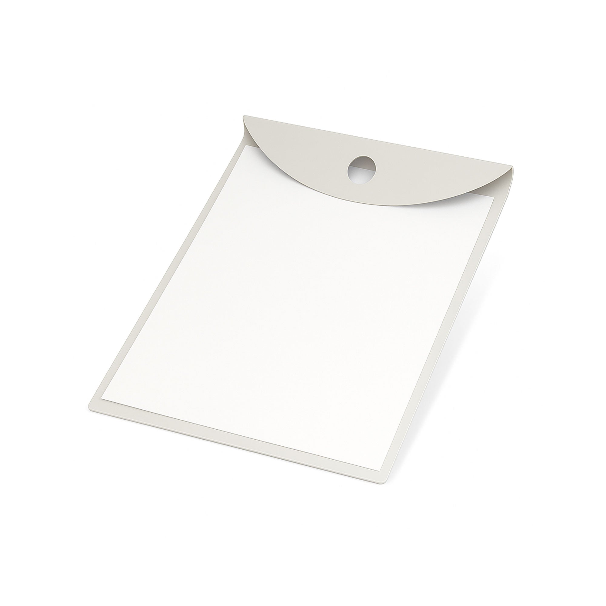 Lightweight, metal-free, and durable polystyrene clipboard designed for safe use in MRI environments.