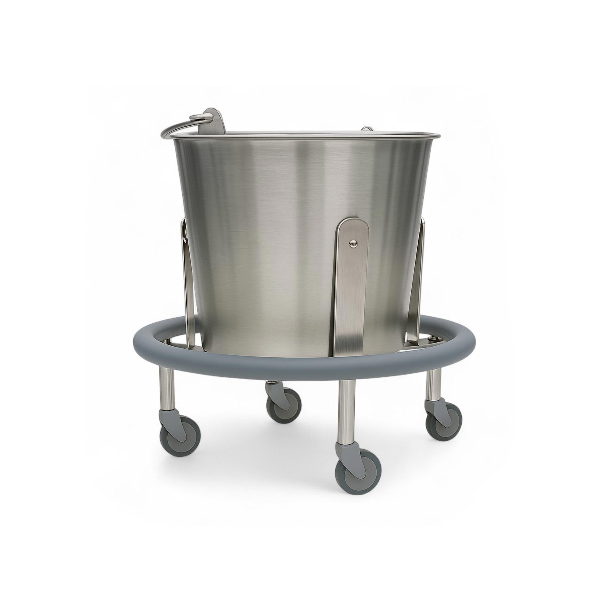MRI Stainless Steel Kick Bucket