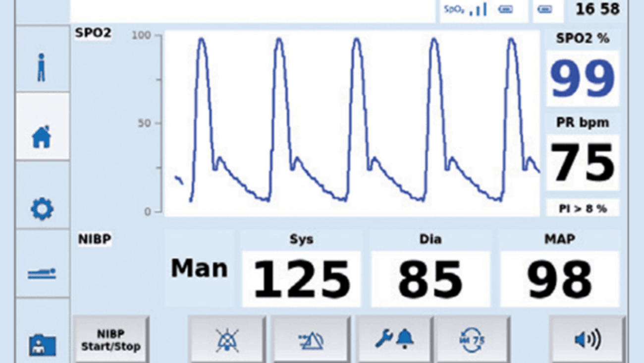 MRI Patient Monitor - Tesla DUO SpO2 & NIBP